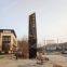 Stainless steel sculpture Stainless steel wings sculpture park square landscape sculpture supports customization