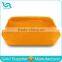 Hot Sale Orange Microfiber Lip Shaped Cosmetic Bag Eco Beauty Lip Shaped Cosmetic Bag Fashion Lip Shaped Cosmetic Bag