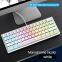 Топовый проводной светящийся игровой клавиатура FV-61 от Amazon с 61 клавишей и антипроливной конструкцией, механическая игровая клавиатура