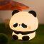 Hot Sale Breastfeeding Warm Lamp The Panda Creative Silicone Night Light children baby light kids silicone night lights