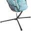 Outdoor Durable Rattan Foldable Hanging Egg Chair With Cushion