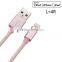MFI Cable For Iphone 6s Charger Cable For Iphone 5se Rose Gold