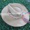 Cheap panama straw hat paper straw hats professional OEM cowboy hats