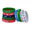 2024 Customized High Quality Rubber Silicone Bracelet Holiday Decoration Christmas Silicone Wristband