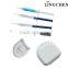 Dental Super bright teeth whitening kit with led light for home use