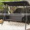 Lily 4 seats round cast aluminum set hammock sofa swing hanging chair                        
                                                Quality Choice