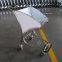 Stainless Steel Airport Trolley/Airport Luggage Trolley With Three Wheels/Baggage Trolley