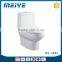 WC-3884 Siphonic One-Piece Toilet with Soft Closing Cover Ramp Down Closer, Water Closet Toilet Bowl