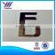 Custom 3d plastic chromed letters with sticker