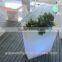 New PE plastic Flowerpot with LED light YXF-6070