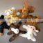 plush toy fridge magnet/custom fridge magnets/plush mini animal toy