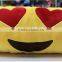 Hot sale plush emoji hand warmer/ Hand warmeremoji pillow/ Emoji hand warmer