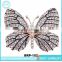 New Design Beautiful Color Rhinestone Butterfly Sahpe Brooch