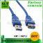 Shenlantuo wholesales price USB 3.0 Extension Cable A Male to A Female 5m USB 3.0 AM To AF Cable for Data Sync and Charging