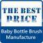 Manufacture of best price small milk bottle cleaner brush baby feed bottle clean brush brush bottle