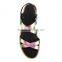 2015 European and American Style summer flat strap sandals women casual flat shoes female Roman sandal shoes
