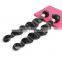 Factory Price Virgin Brazilian Human Hair Weft, Unprocessed Natural Black Loose Wave Hair Extension