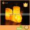 3pcs wireless remote control battery operated led flameless candles lights set