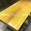 2016 Hot Sales Africa Style Side Sceap Pure Yellow Rose Wood Table Top