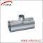 Food grade stainless steel reducing pipe fitting tee