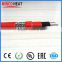 Heat resistant self regulating pipe insulation, roof snow melting silicone heating cable