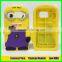 Minion silicone mobile 3d phone case for samsung galaxy j7 j7008 cell phone cover case back cover