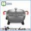 ceramic deep frying pan diamond coated frying pan