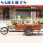 Pedal Electric Mobile Street Coffee Bike For Sale