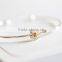 New arrival gold tiny delicated 925 sterling silver daisy fashion jewelry set for wedding party