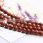 High quality gemstone brown glod stone round beads jewelry