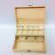 handmade high quality wooden layered photo frame box with compartments pine