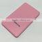 4000mAh Slim Leather Power Bank for Mobiel Phone Tablet