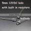 5mm 12v DC led diode super bright