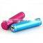 Best portable power bank for all mobile phones 2600mah cylinder power bank