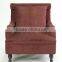 Wine Red Fabric Chair Home Furniture Use Comfortable Sofa Chair(KY-3218 )