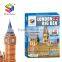 Hardcover London Big Ben World Famous Building 3D Paper Cardboard Jigsaw Puzzle