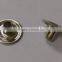 Male Garment Use Metal Ring Snap Button