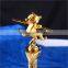 New Arrival K9 Crystal Monkey Model With Crystal Plate Base