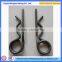 Custom stainless steel shaped wire clamp forming spring