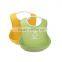 2016 Lovely Washable Silicone Baby Bibs Soft Feeding Baby Kids Bibs