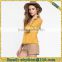 summer v neck halter chiffon soft fabric good qualtiy women tops                        
                                                Quality Choice