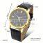 2016 Brand New Black Leather Blank Watch