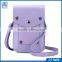 Wholesale Fashion PU Material Cell phone shoulder coin bag
