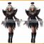 Europe and the United States Halloween Costume Black Angel sey movie role play clothing dark temptation devil clothing