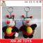 customize plush keychain toy cute bee soft keychain toy nice design plush bee keychain