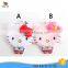 cheap cute plush hello kitty coin purse for children