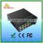 1 Fiber to 8 UTP Unmanaged Optical switch SM 10/100/1000Mbps Dual Fiber Single Mode Fiber Switch Megabit Ethernet Fiber Switch