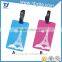 2016 high Plastic Travel Handbag Luggage Tags