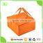 Wholesale Insulated Ice Cream Non-woven Cooler Bag with Long Strap