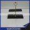 Slate large server with metal handles slate holding tray for parties